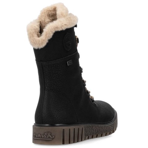 Botki z futerkiem Rieker W Y3424-00 RKR745