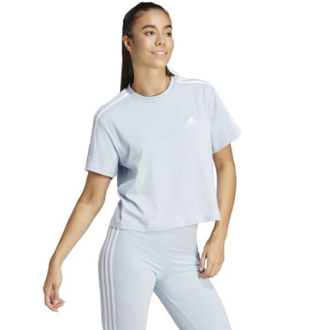 Koszulka adidas Essentials 3-Stripes Single Jersey Crop Top W IS1568 Koszulka adidas Essentials 3-Stripes Single Jersey Crop Top W IS1568