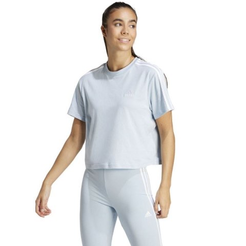 Koszulka adidas Essentials 3-Stripes Single Jersey Crop Top W IS1568 Koszulka adidas Essentials 3-Stripes Single Jersey Crop Top W IS1568