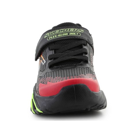 Buty Skechers S-Lights Flex-Glow Bolt Jr 400138L-BKRD