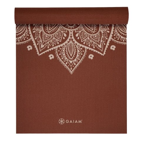 Mata do Jogi Gaiam Intense Rust Sundial Flower 5mm 65733 Mata do Jogi Gaiam Intense Rust Sundial Flower 5mm 65733