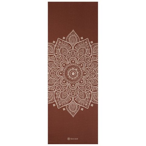 Mata do Jogi Gaiam Intense Rust Sundial Flower 5mm 65733 Mata do Jogi Gaiam Intense Rust Sundial Flower 5mm 65733