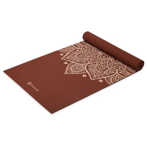 Mata do Jogi Gaiam Intense Rust Sundial Flower 5mm 65733 Mata do Jogi Gaiam Intense Rust Sundial Flower 5mm 65733