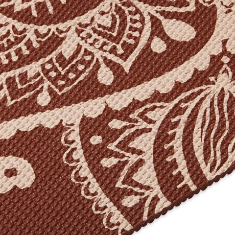 Mata do Jogi Gaiam Intense Rust Sundial Flower 5mm 65733 Mata do Jogi Gaiam Intense Rust Sundial Flower 5mm 65733