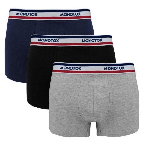 Bokserki Monotox Basics Boxer Brief 3-pak M MX21063 Bokserki Monotox Basics Boxer Brief 3-pak M MX21063