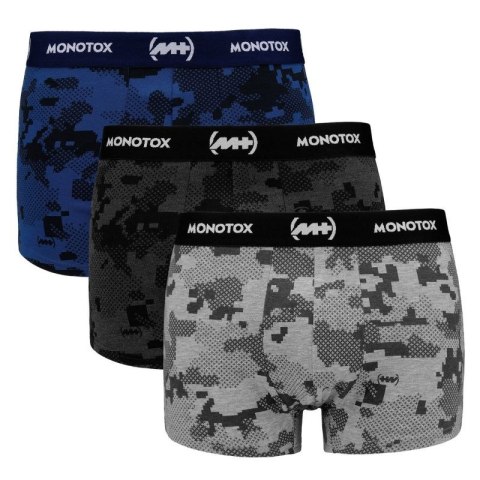 Bokserki Monotox Basics Boxer Brief 3-pak M MX21065 Bokserki Monotox Basics Boxer Brief 3-pak M MX21065