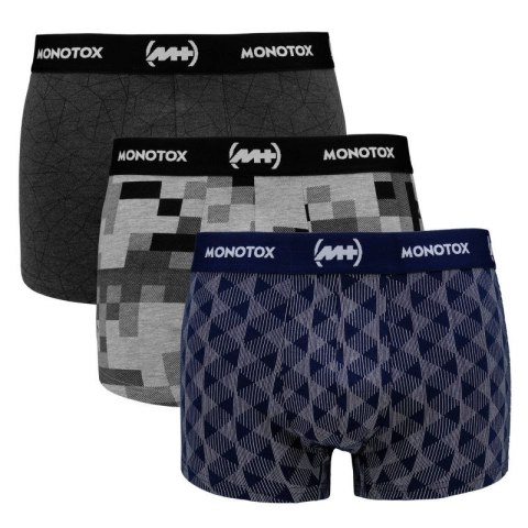 Bokserki Monotox Basics Boxer Brief 3-pak M MX21066 Bokserki Monotox Basics Boxer Brief 3-pak M MX21066