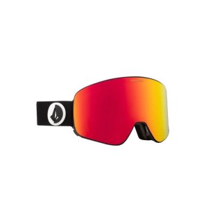 Gogle snowboardowe Volcom GARDEN GLOSS BLACK/RED CHROME (VG0122100)