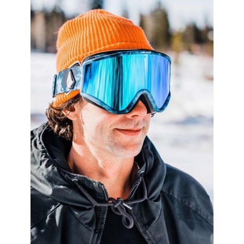 Gogle snowboardowe damskie/męskie Volcom YAE LAGOON TIE DYE/BLUE CHROME ochrona UV niebieskie (VG0722110) Gogle snowboardowe damskie/męskie Volcom YAE LAGOON TIE DYE/BLUE CHROME ochrona UV niebieskie (VG0722110)