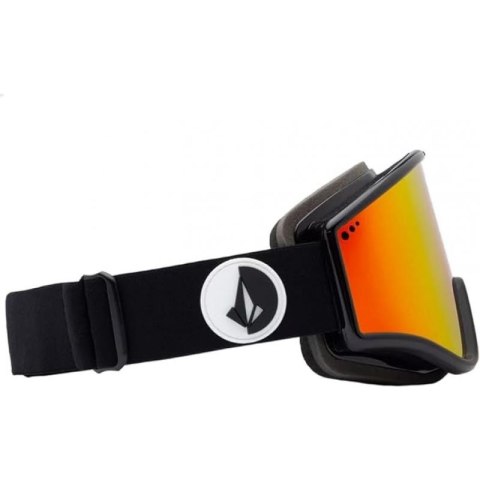Gogle snowboardowe damskie/męskie Volcom Yae sportowe narciarskie ochrona UV czerwone (VG0722300) Gogle snowboardowe damskie/męskie Volcom Yae sportowe narciarskie ochrona UV czerwone (VG0722300)