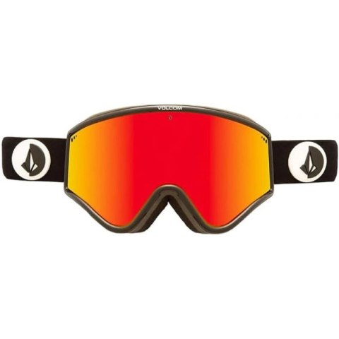 Gogle snowboardowe damskie/męskie Volcom Yae sportowe narciarskie ochrona UV czerwone (VG0722300) Gogle snowboardowe damskie/męskie Volcom Yae sportowe narciarskie ochrona UV czerwone (VG0722300)