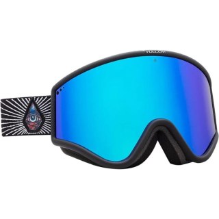 Gogle snowboardowe damskie/męskie Volcom Yae zimowe sportowe narciarskie niebieskie (VG0722319)