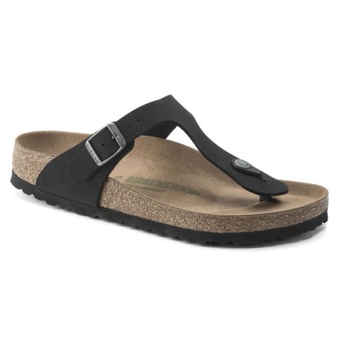 Japonki Birkenstock Gizeh Birko-Flor damskie Narrow Black na wąską stopę wegańskie czarne (1020487) Japonki Birkenstock Gizeh Birko-Flor damskie Narrow Black na wąską stopę wegańskie czarne (1020487)