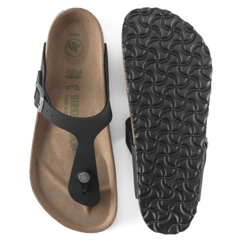Japonki Birkenstock Gizeh Birko-Flor damskie Narrow Black na wąską stopę wegańskie czarne (1020487) Japonki Birkenstock Gizeh Birko-Flor damskie Narrow Black na wąską stopę wegańskie czarne (1020487)