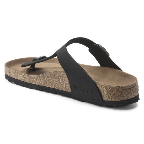 Japonki Birkenstock Gizeh Birko-Flor damskie Narrow Black na wąską stopę wegańskie czarne (1020487) Japonki Birkenstock Gizeh Birko-Flor damskie Narrow Black na wąską stopę wegańskie czarne (1020487)