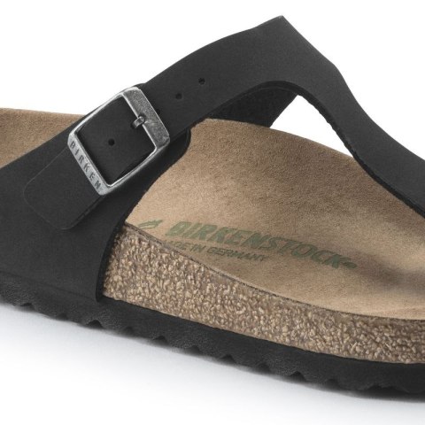 Japonki Birkenstock Gizeh Birko-Flor damskie Narrow Black na wąską stopę wegańskie czarne (1020487) Japonki Birkenstock Gizeh Birko-Flor damskie Narrow Black na wąską stopę wegańskie czarne (1020487)