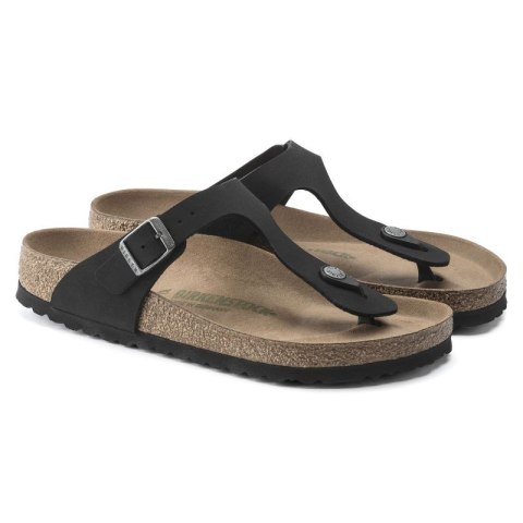 Japonki Birkenstock Gizeh Birko-Flor damskie Narrow Black na wąską stopę wegańskie czarne (1020487) Japonki Birkenstock Gizeh Birko-Flor damskie Narrow Black na wąską stopę wegańskie czarne (1020487)