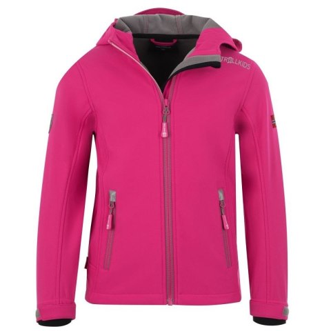 Kurtka softshell Trollkids Girls Trollfjord Jacket Jr 175-202 Kurtka softshell Trollkids Girls Trollfjord Jacket Jr 175-202