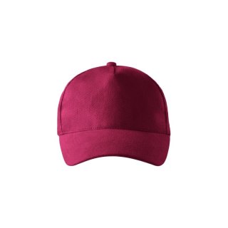 Czapka unisex 5P (garnet)