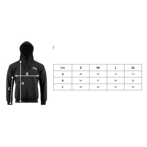 Bluza rozpinana z kapturem Masters M 04472-11M Bluza rozpinana z kapturem Masters M 04472-11M