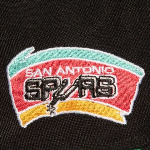 Czapka z daszkiem Mitchell & Ness NBA San Antonio Spurs Triple Play Snapback HS8578-SASBLCK Czapka z daszkiem Mitchell & Ness NBA San Antonio Spurs Triple Play Snapback HS8578-SASBLCK