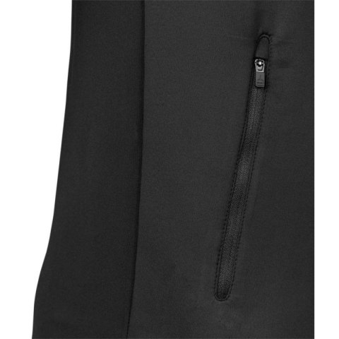 Bluza piłkarska treningowa rozpinana z kapturem SELECT Monaco czarna v24 Bluza piłkarska treningowa rozpinana z kapturem SELECT Monaco czarna v24