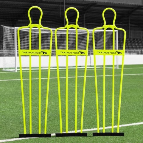 Mur piłkarski Yakima AriFlow 160cm Jr 100782 żółty