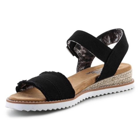 Sandały Skechers Espadryle BOBS Adobe Princess W 113541-BLK