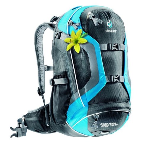 Deuter Trans Alpine PRO 24 SL 32253-7321 Black Turquoise Deuter Trans Alpine PRO 24 SL 32253-7321 Black Turquoise