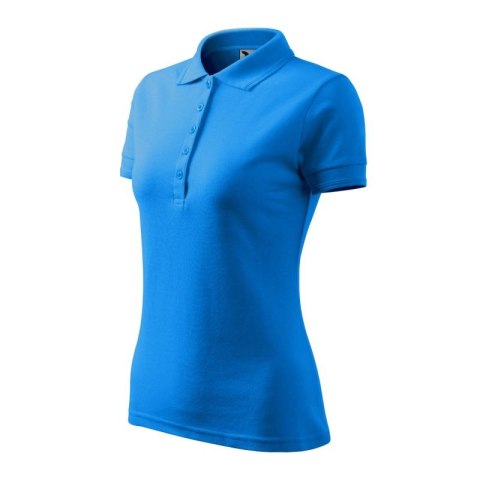 Koszulka polo damska Pique Polo (snorkel blue) Koszulka polo damska Pique Polo (snorkel blue)