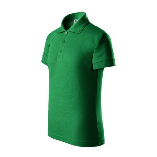 Koszulka polo dziecięca Pique Polo (zieleń trawy)