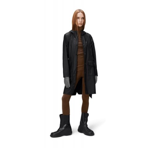 Kurtka, płaszcz przeciwdeszczowy Rains Curve Jacket W3 W 18130 01 Kurtka, płaszcz przeciwdeszczowy Rains Curve Jacket W3 W 18130 01