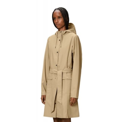 Kurtka, płaszcz przeciwdeszczowy Rains Curve Jacket W3 W 18130 24 Kurtka, płaszcz przeciwdeszczowy Rains Curve Jacket W3 W 18130 24