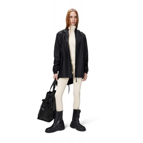 Kurtka, płaszcz przeciwdeszczowy Rains unisex Fishtail Jacket W3 18010 01 Kurtka, płaszcz przeciwdeszczowy Rains unisex Fishtail Jacket W3 18010 01