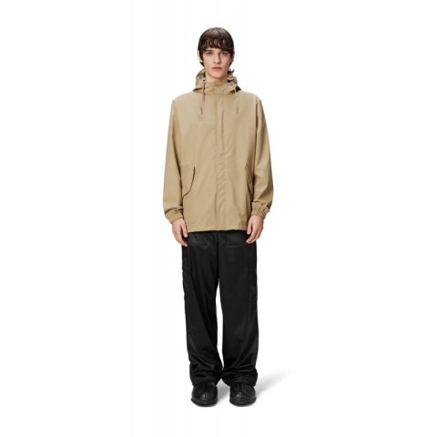 Kurtka, płaszcz przeciwdeszczowy Rains unisex Fishtail Jacket W3 18010 24 SAND