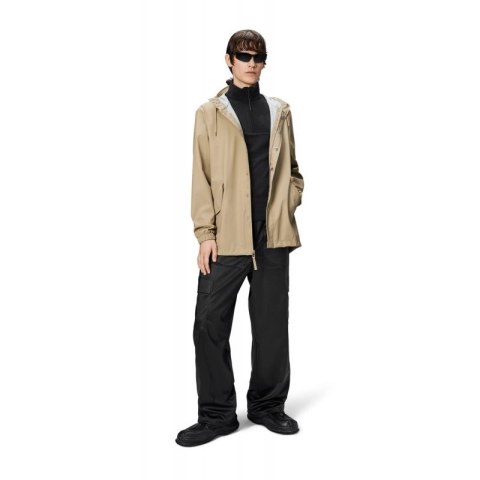 Kurtka, płaszcz przeciwdeszczowy Rains unisex Fishtail Jacket W3 18010 24 SAND