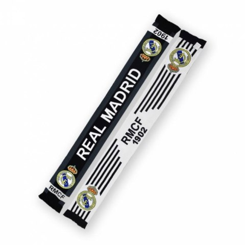 Szalik kibica Real Madryt dwustronny Double Knitted Scarf 8TH RM4BUFD8 Szalik kibica Real Madryt dwustronny Double Knitted Scarf 8TH RM4BUFD8