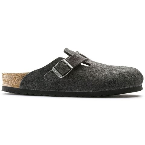 Klapki Birkenstock Boston FE Anthrazit 160371