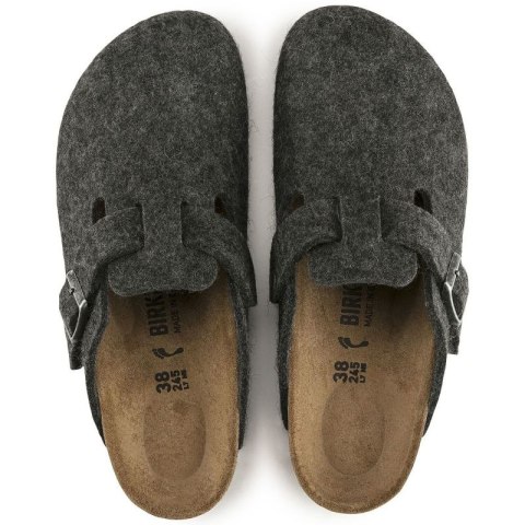 Klapki Birkenstock Boston FE Anthrazit 160373
