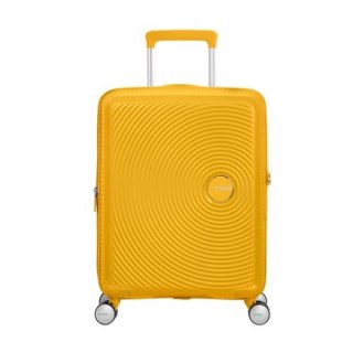 Kabinowa walizka American Tourister Soundbox EXP - golden yellow