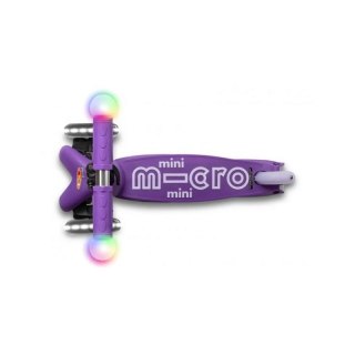 Micro Hulajnoga Mini Deluxe Magic Purple LED