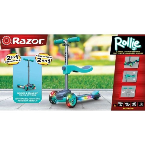 RAZOR Hulajnoga 3 kołowa 2w1 Rollie DLX - 20073645 RAZOR Hulajnoga 3 kołowa 2w1 Rollie DLX - 20073645