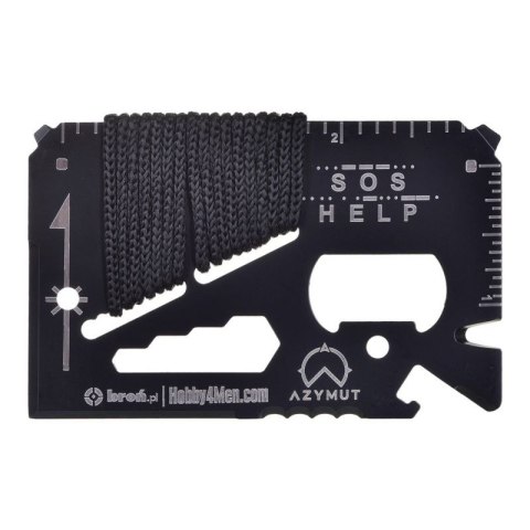Multitool AZYMUT TOOL CARD karta wielofunkcyjna - 13 narzędzi + etui, 85/53 mm (H-O200930TC) Multitool AZYMUT TOOL CARD karta wielofunkcyjna - 13 narzędzi + etui, 85/53 mm (H-O200930TC)