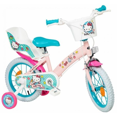 Rower dziecięcy 14" Hello Kitty TOIMSA 1449 Rower dziecięcy 14" Hello Kitty TOIMSA 1449