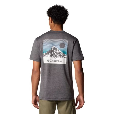 Columbia Kwick Hike Back Graphic SS Tee 2071754014 Czarne L Columbia Kwick Hike Back Graphic SS Tee 2071754014 Czarne L