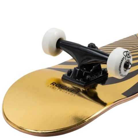 Deskorolka Rocket Twisted Foli Gold 7.5" RKT-COM-1555 Deskorolka Rocket Twisted Foli Gold 7.5" RKT-COM-1555