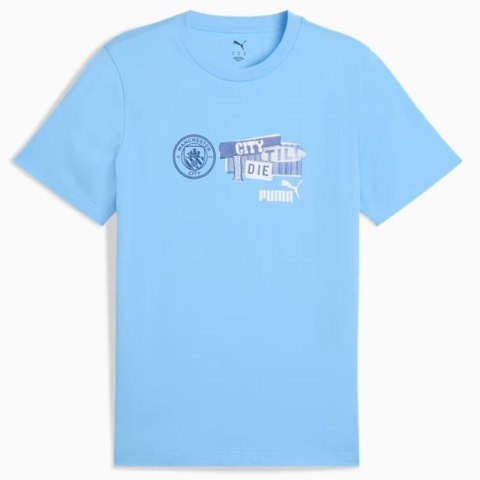 Koszulka Puma Manchester City ftbNGRY Tee M 779119-39 Koszulka Puma Manchester City ftbNGRY Tee M 779119-39