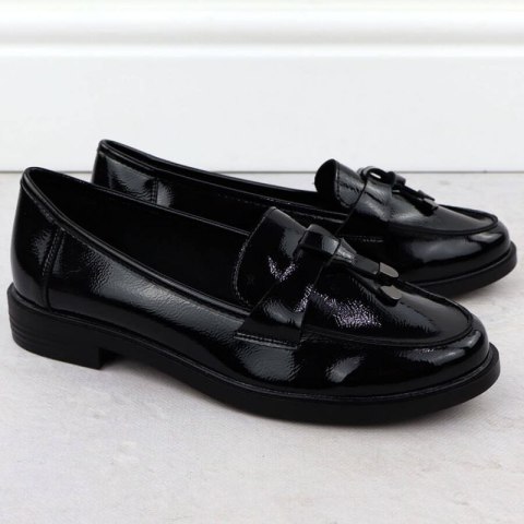 Półbuty lakierowane lordsy Potocki W SZ12369 WOL286