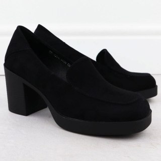 Półbuty mokasyny na obcasie Potocki W SZ12547 WOL288A