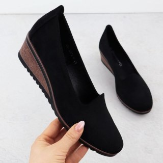 Półbuty na koturnie Potocki W SZ12276 WOL285A